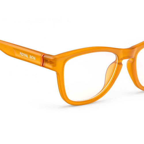 Buy ROYAL SON Unisex Eye Protection Orange Computer Glasses (58