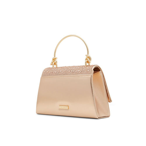 Buy Aldo FELISIA Womens Rose Gold Top Handle Satchel Online