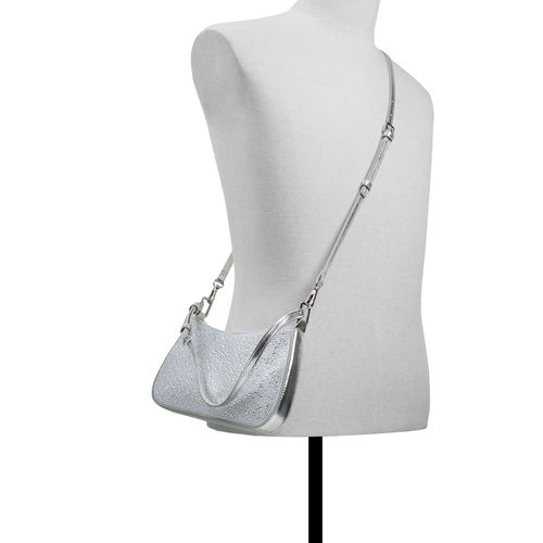 Buy Aldo SIRINY Womens Silver Handbag with Detachable Straps Online