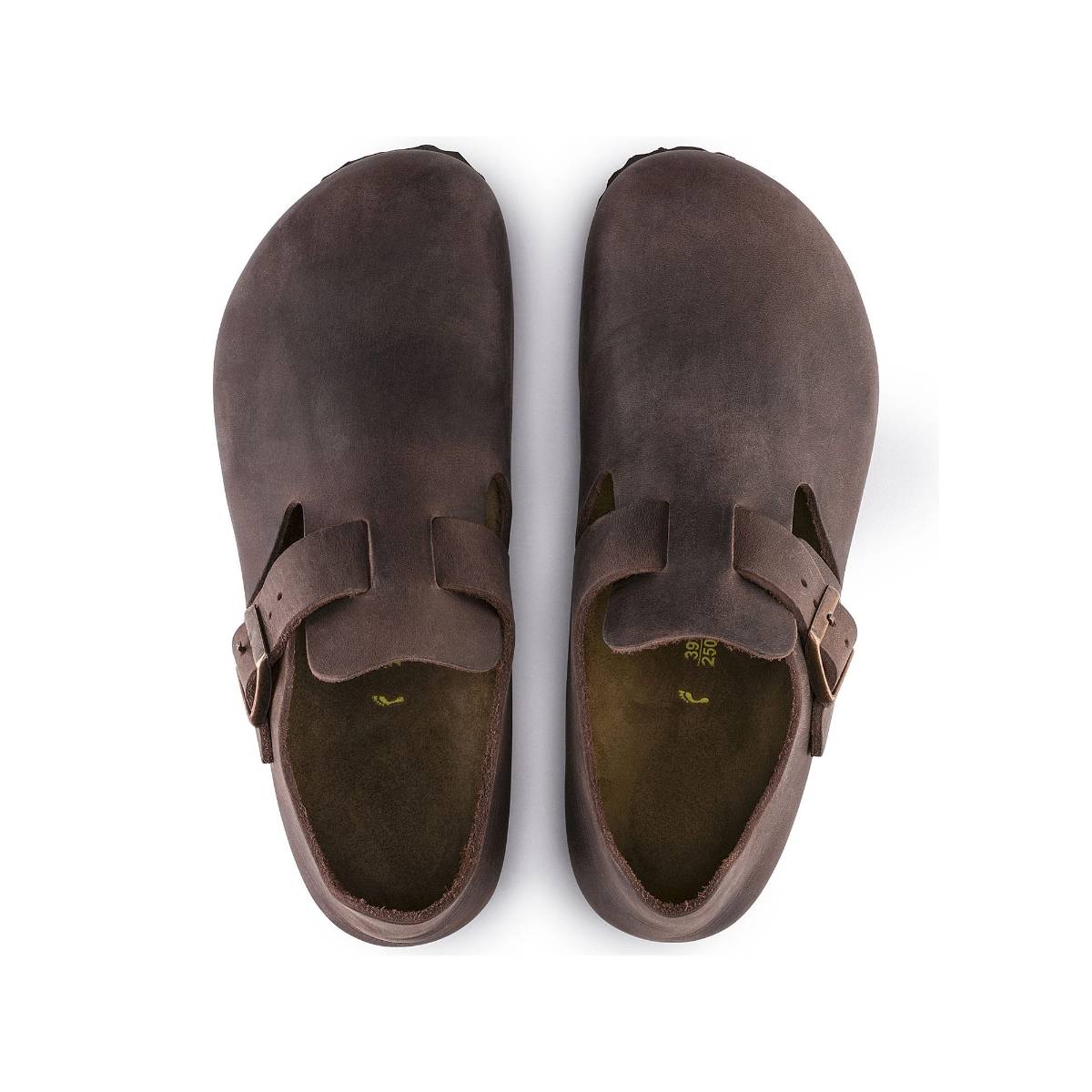 Buy Birkenstock London Brown Solid Regular Width Sandals Online