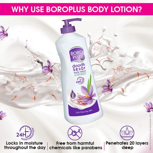 Boroplus Kesar Body Lotion: Buy Boroplus Doodh Kesar Body Lotion Online at Best India | Nykaa