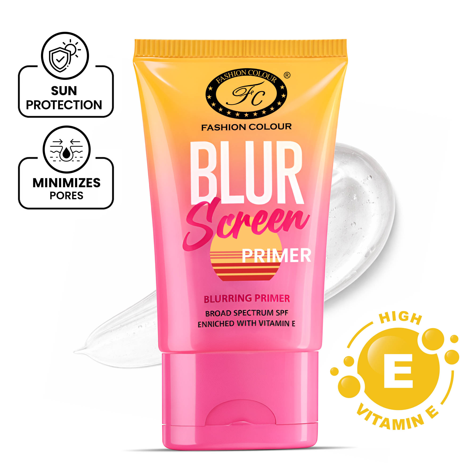 FASHION COLOUR Blur Screen Broad Spectrum SPF 30 Blurring Primer Sunscreen
