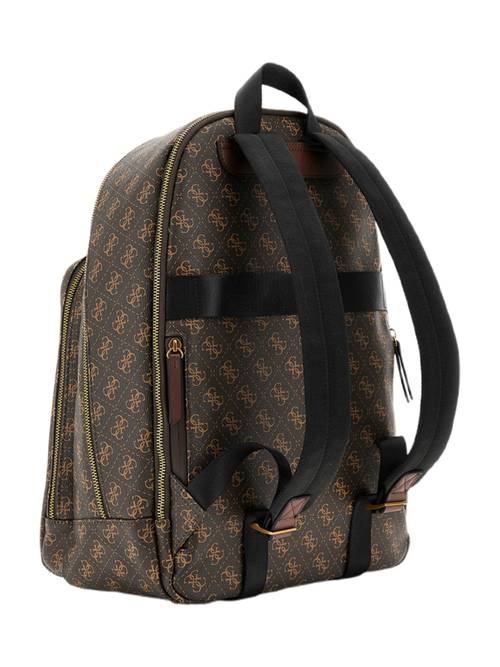 Buy Guess Men Backpack Printed Brown Online display picture 3