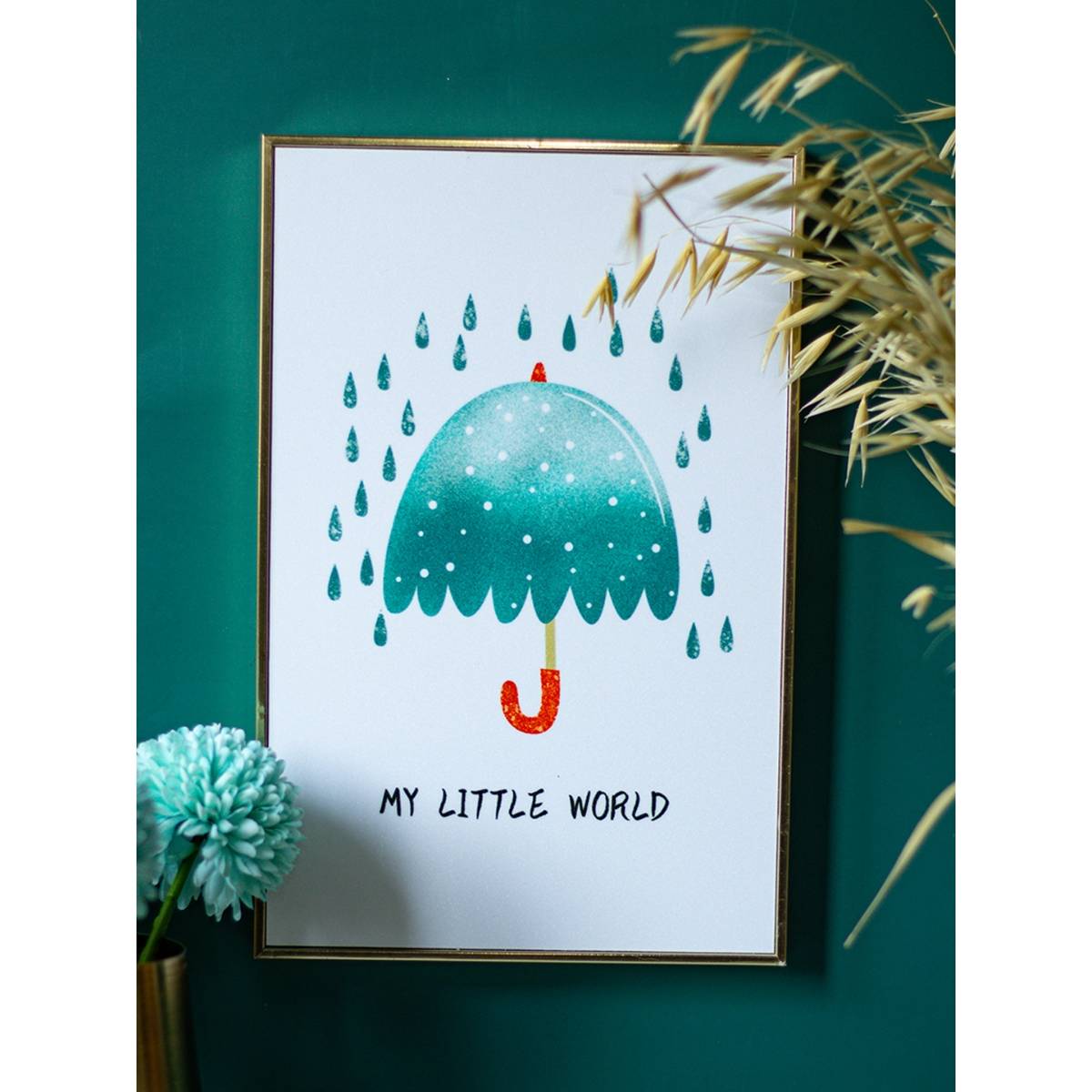 Voncasa Wall Decor Painting - Umbrella