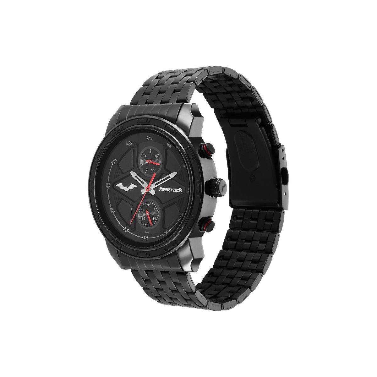 Buy Online Fastrack Stunners Quartz Analog Black Dial Stainless Steel Strap  Watch for Guys - nr3255nm02 | Titan