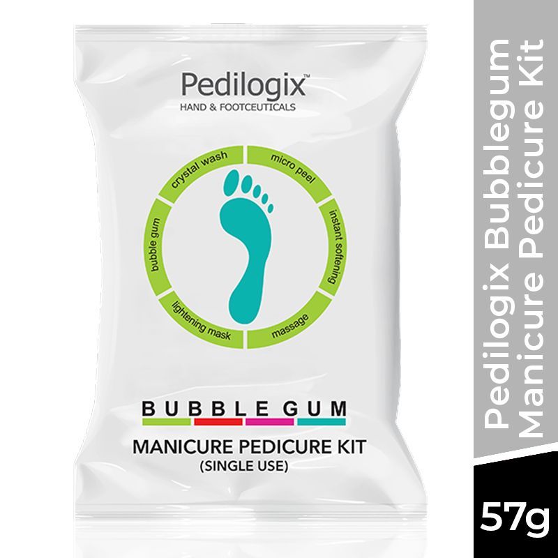O3+ Pedilogix Bubble Gum Manicure Pedicure Kit