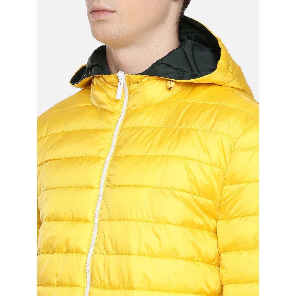 Buy Celio Green Solid Jacket Online