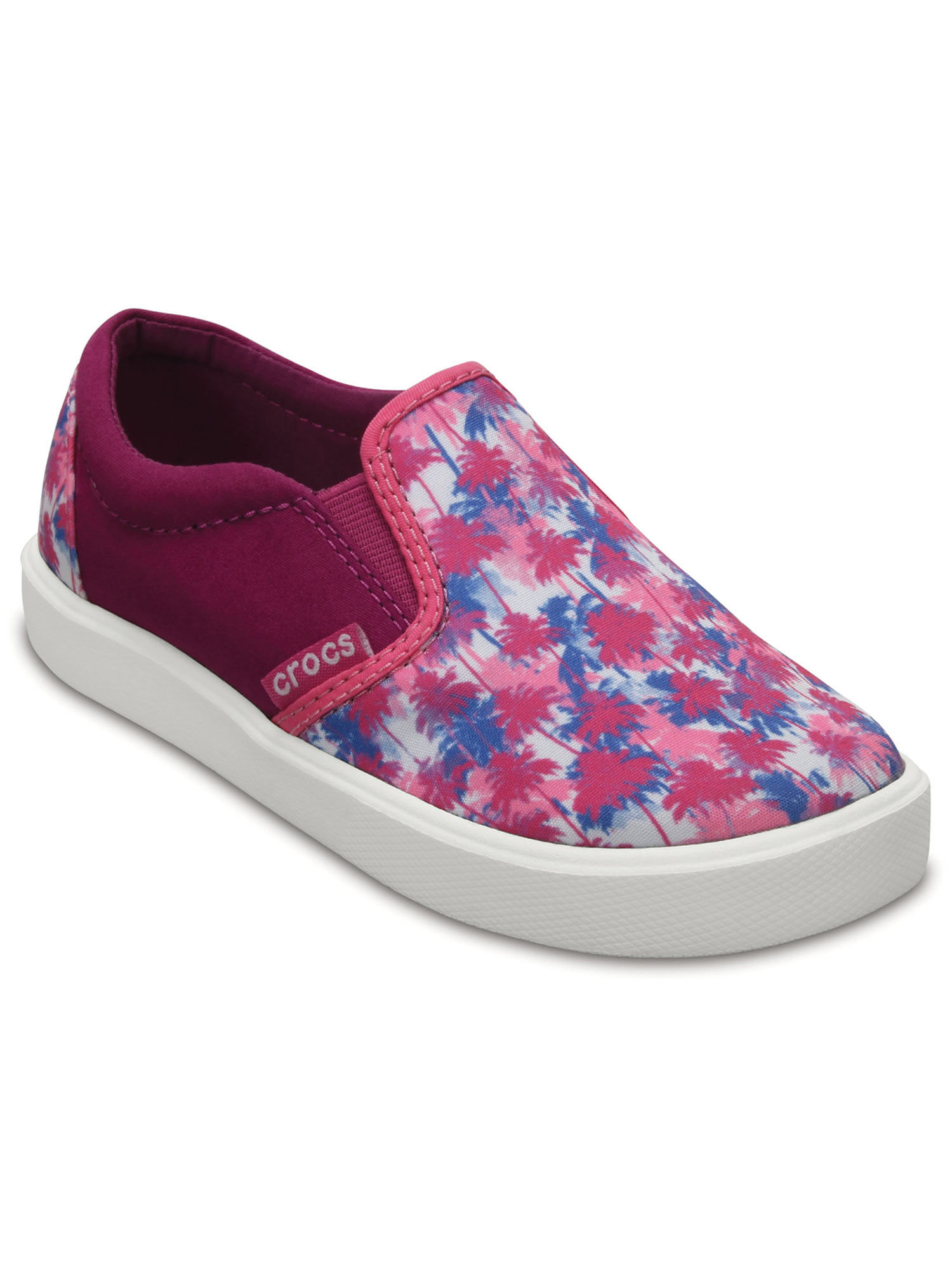 floral croc sneakers