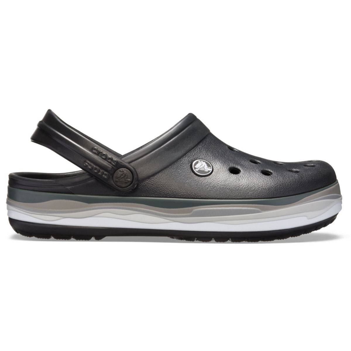 Crocs Black Crocband Solid Clogs (Euro 42-43): Buy Crocs Black Crocband ...