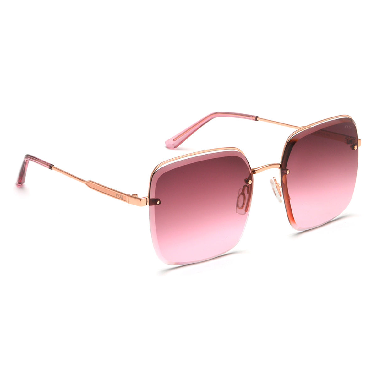 IRUS Uv Protected Sunglasses for Women with Pink Coloured Gradient