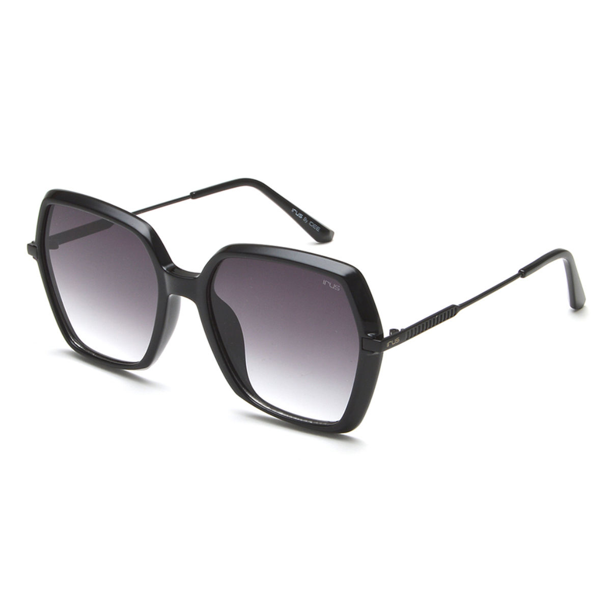 Buy IRUS Uv Protected Sunglasses for Women with Grey Coloured Gradient