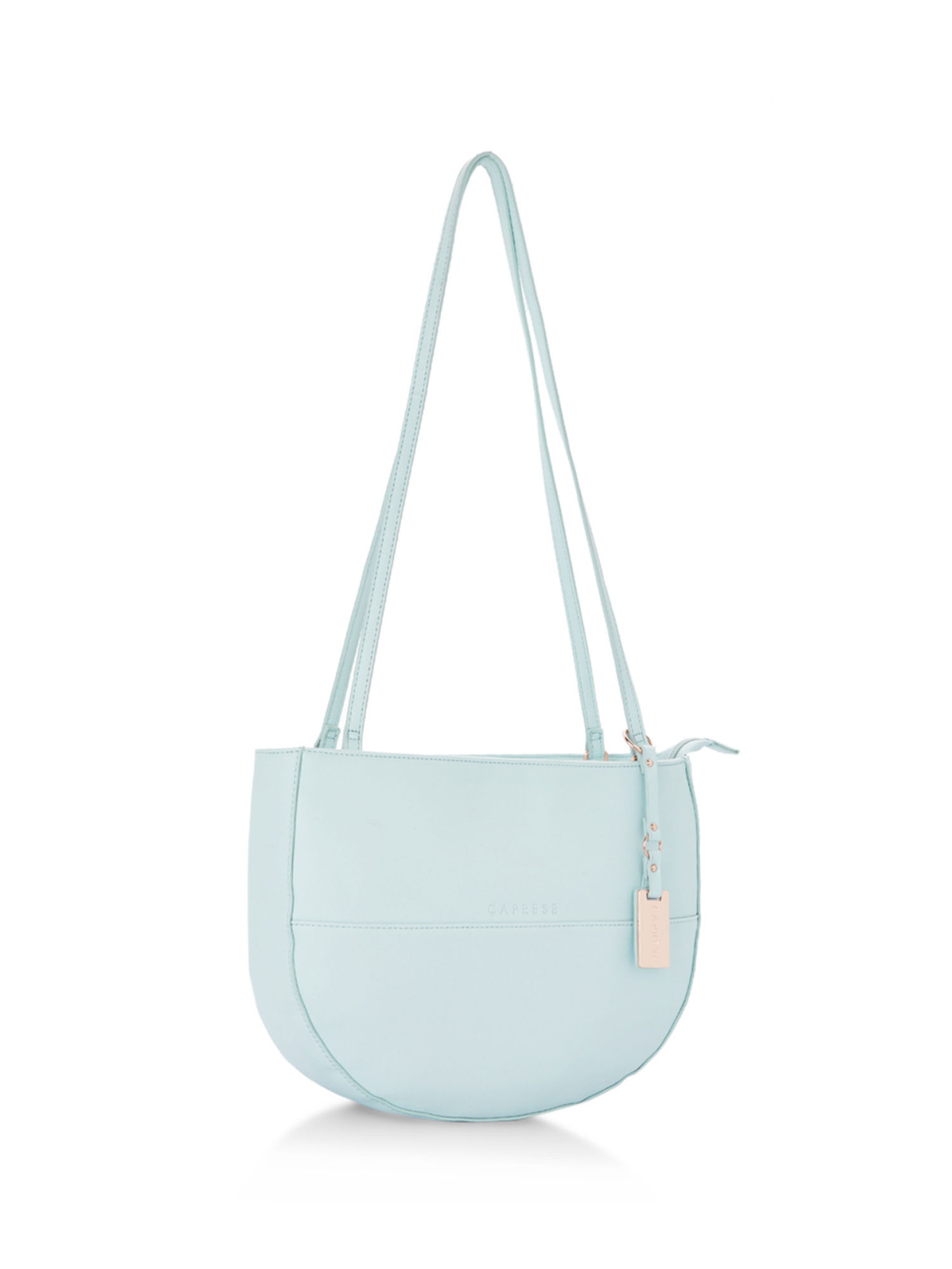 Buy Caprese Sabrina Large Soft Blue Satchel Bag Online