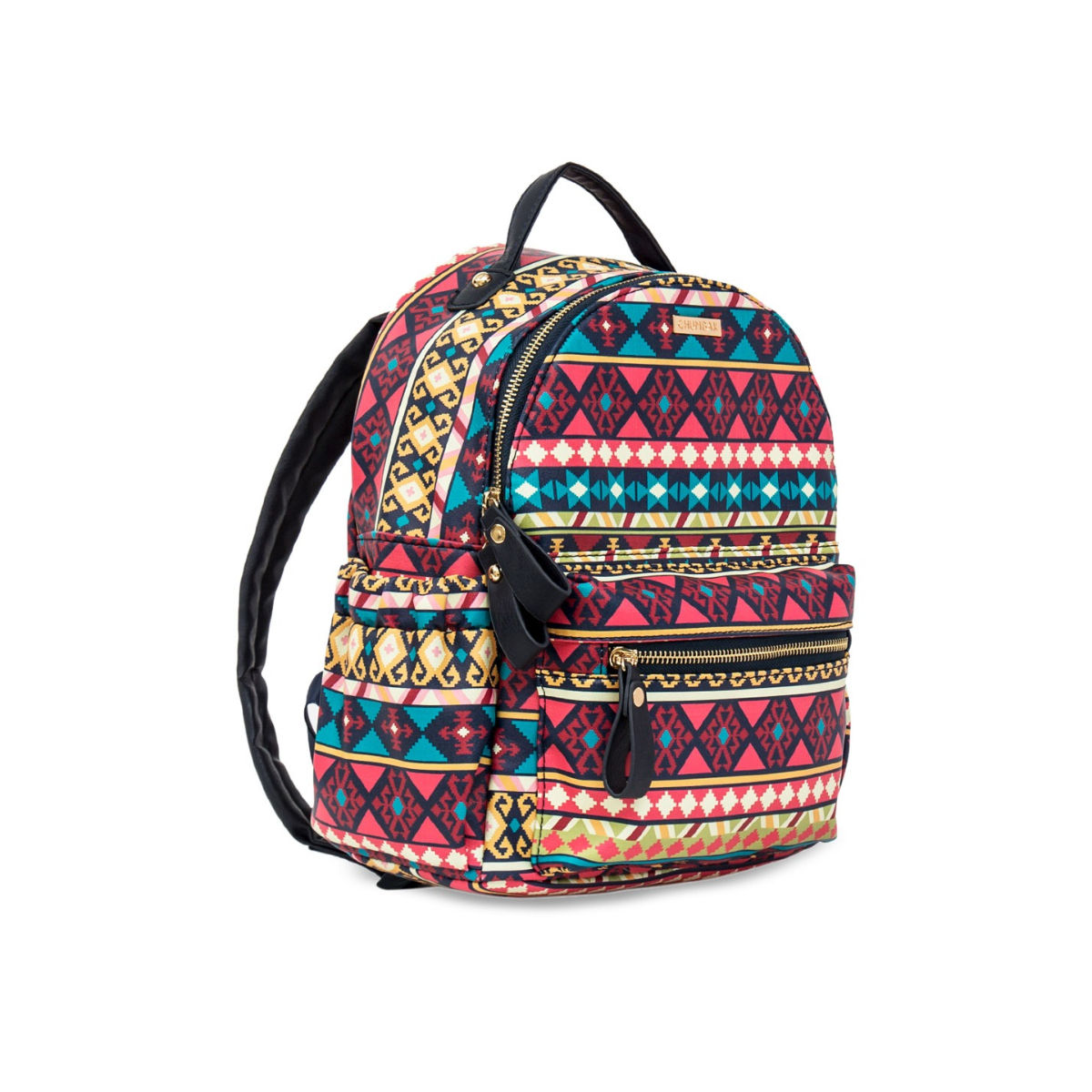 Buy Chumbak Aztec Jamboree Printed Backpack Online