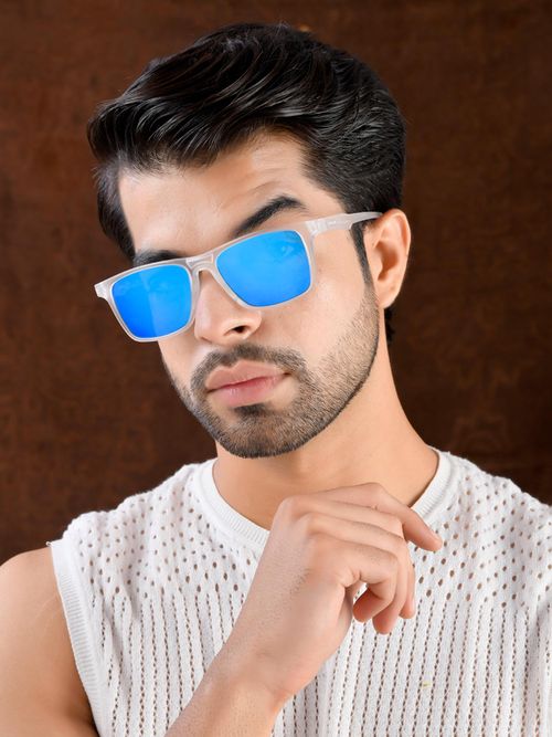 ROYAL SON Mirrored Polarized Sports Sunglasses for Men Sg-Rs1010-C5