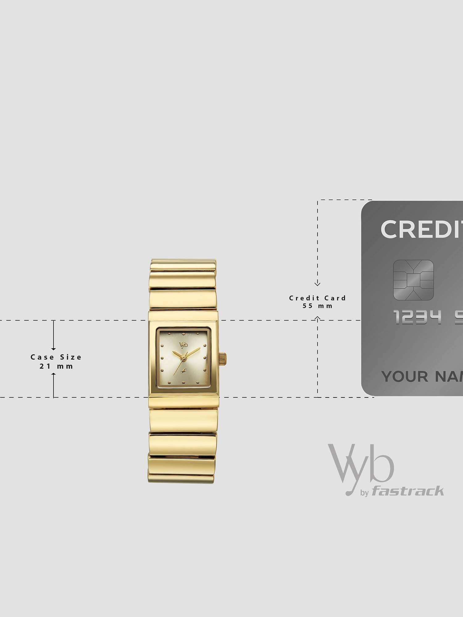 Buy Fastrack Vyb Successor Quartz Champagne Dial Analog Watch For