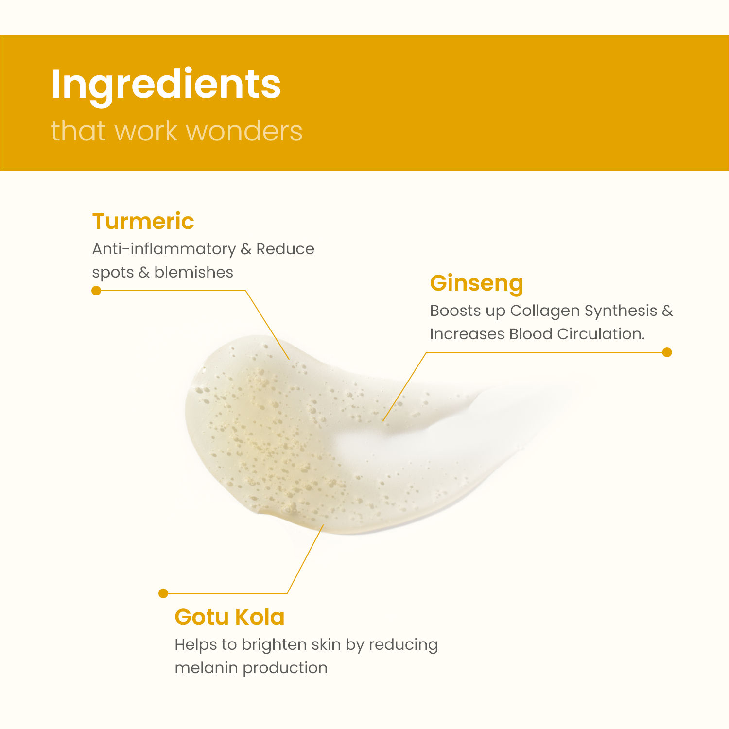 Mother Sparsh Turmeric Healing Face Wash For Dark Spots & Glowing Skin