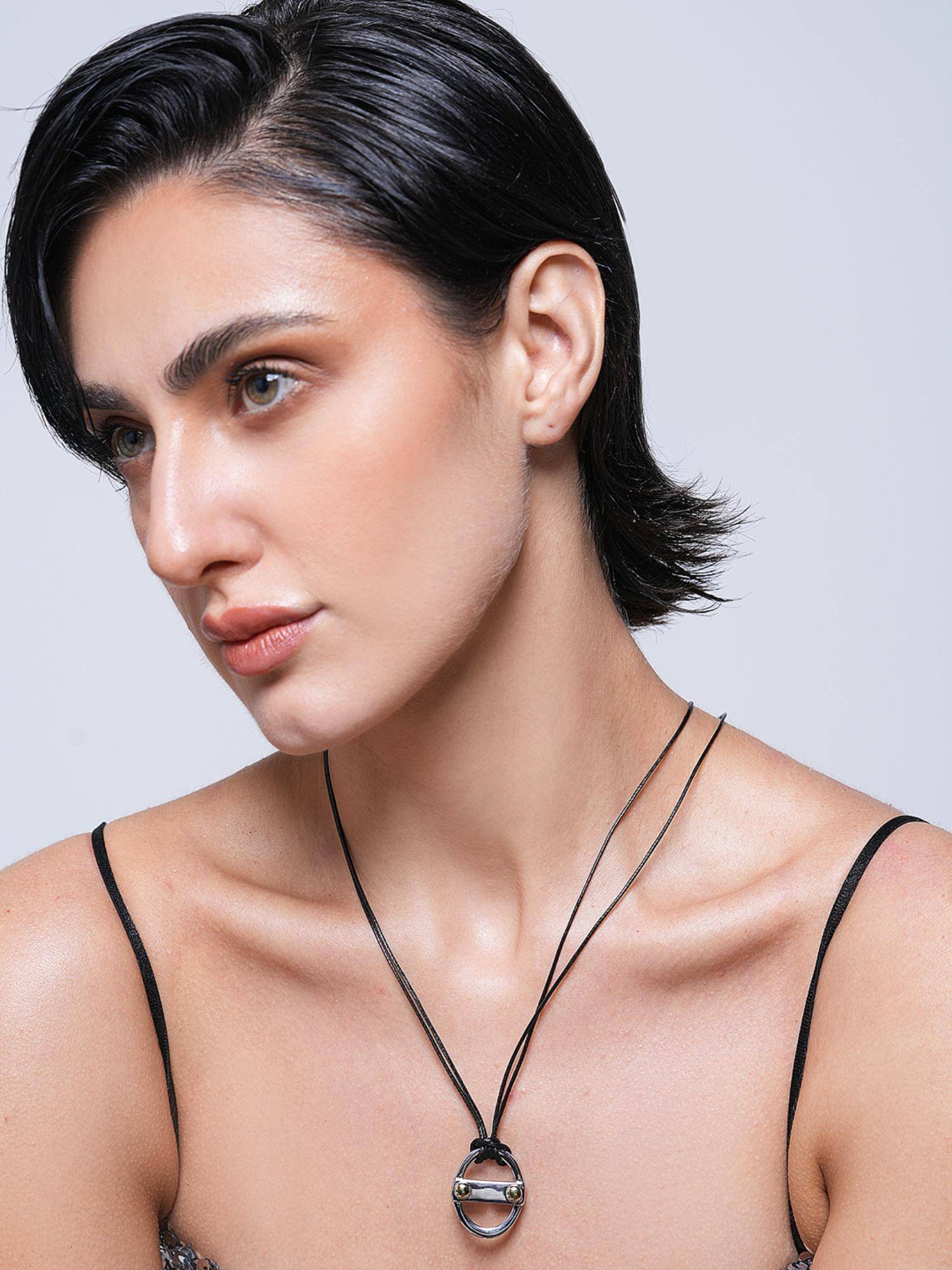 CAO JEWELLERY Silver Pendant Necklace
