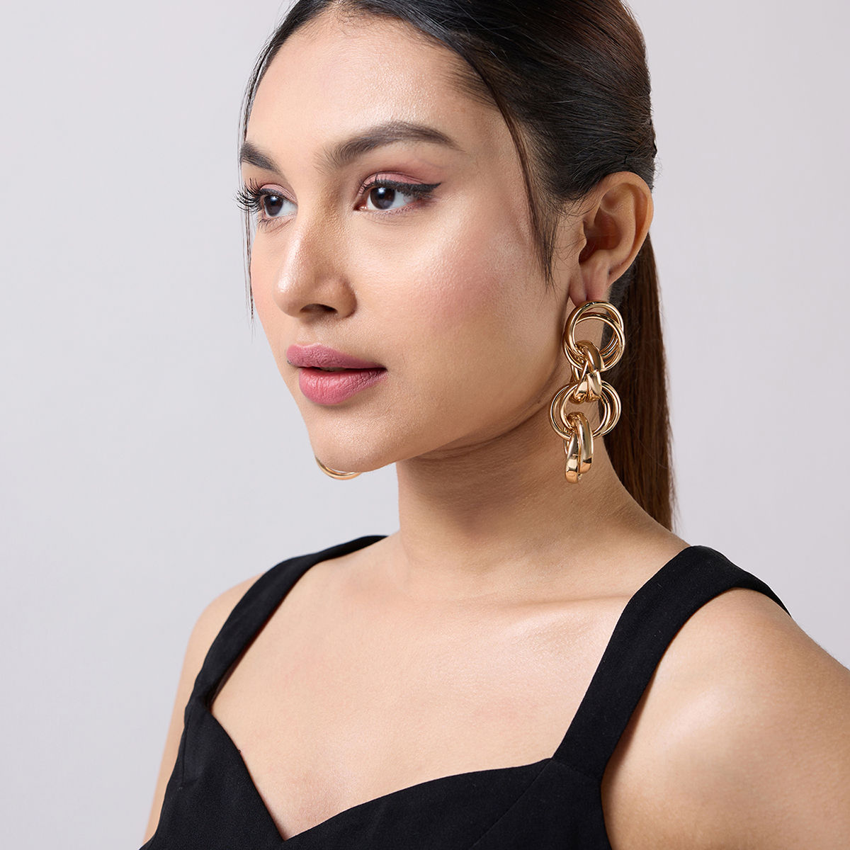 Buy Floral Flare Statement Earrings Online in India  Zariin