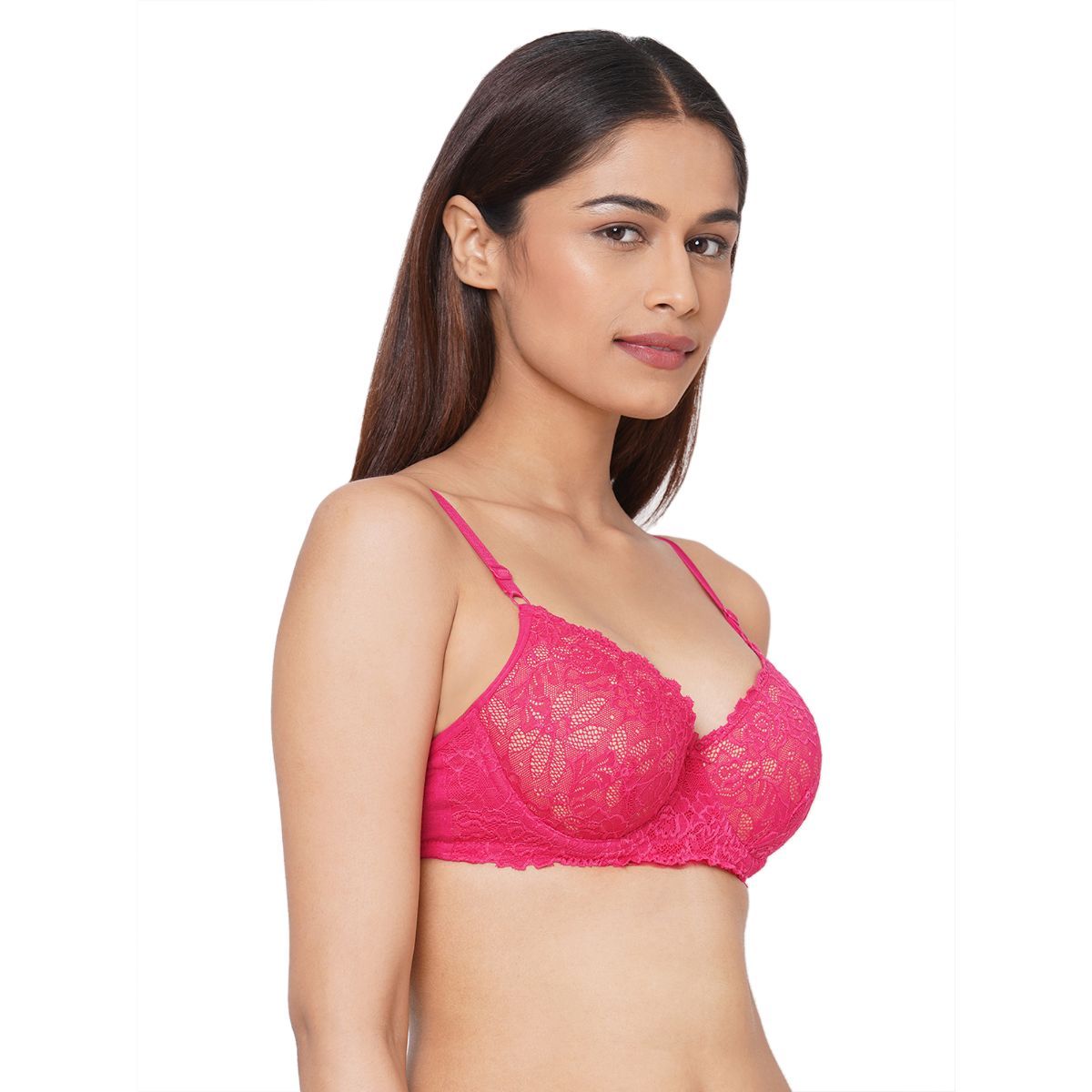 Inner Sense Organic Cotton Padded Underwired Lace Bras Pack Of 2 Red Buy Inner Sense Organic 