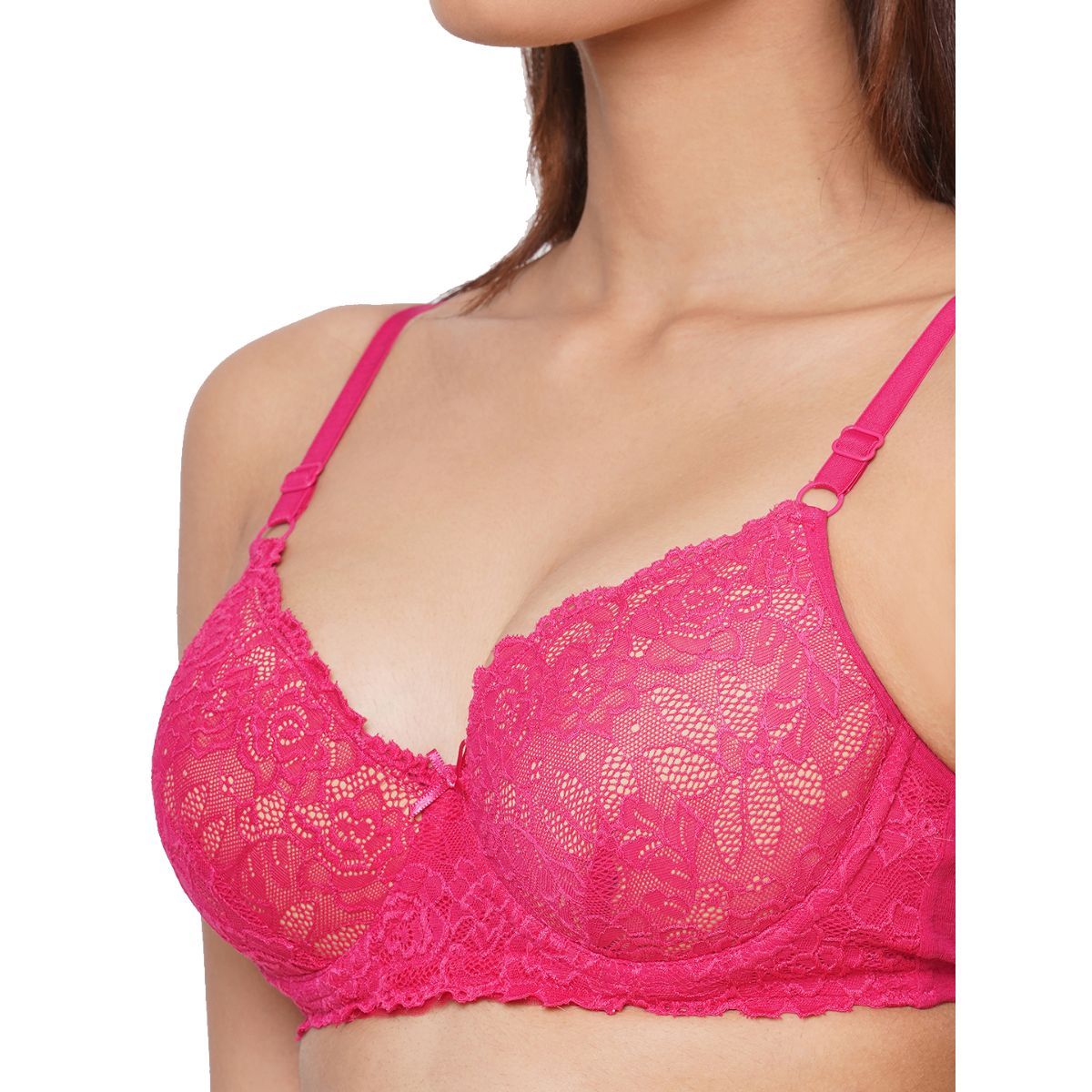 Inner Sense Organic Cotton Padded Underwired Lace Bras Pack Of 2 Red Buy Inner Sense Organic 