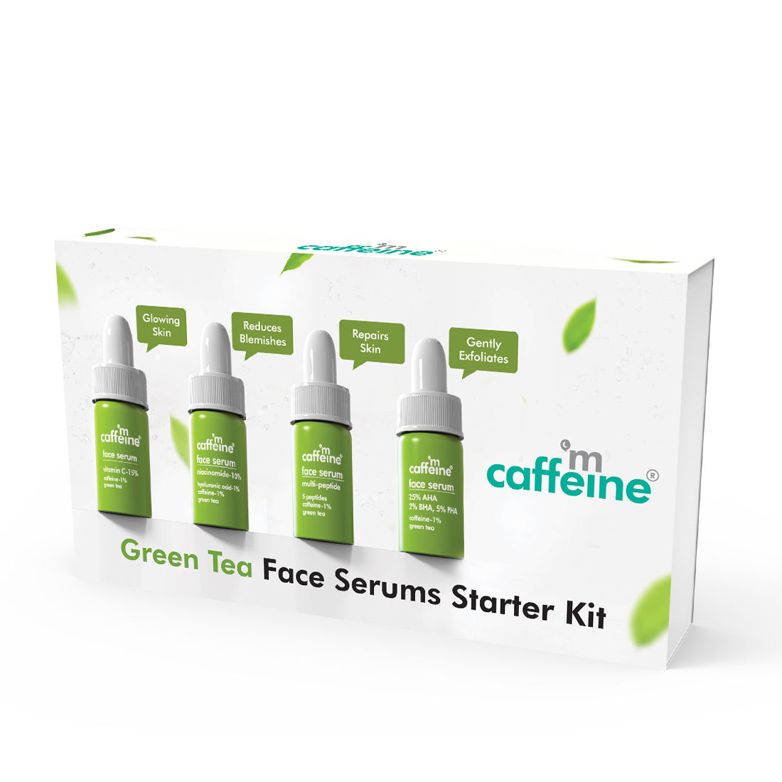 MCaffeine Green Tea Face Serums Starter Kit Buy MCaffeine Green Tea