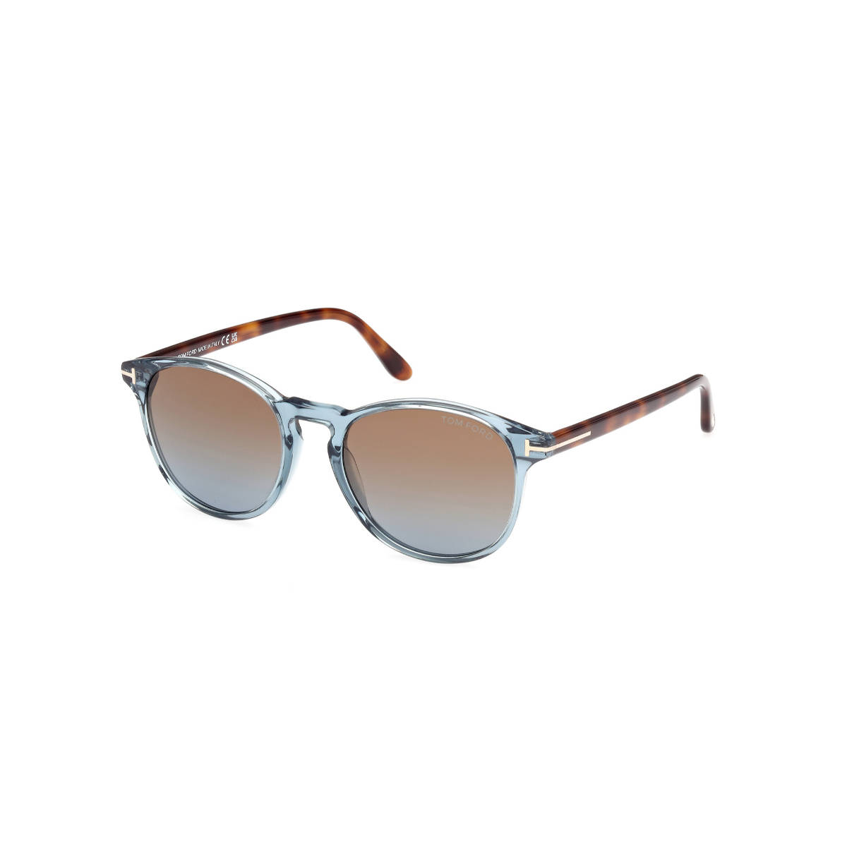 Tom Ford Eyewear Men Brown Lens Full Rim Sunglasses - FT1097 53 90F (53)