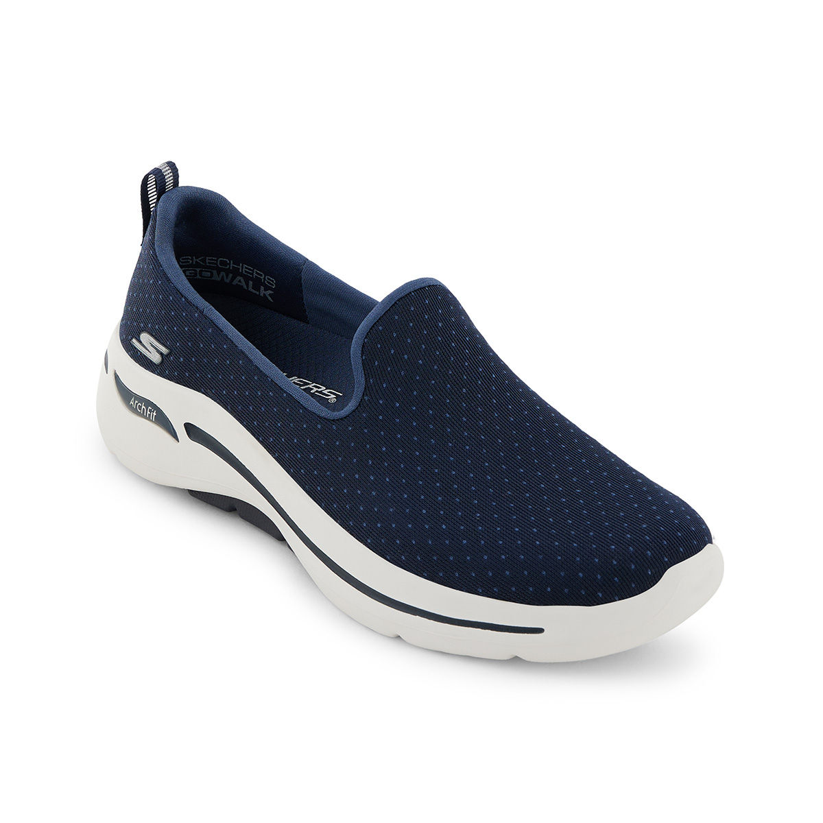 Buy SKECHERS Go Walk Arch Fit - M Navy Blue Slip-on Online