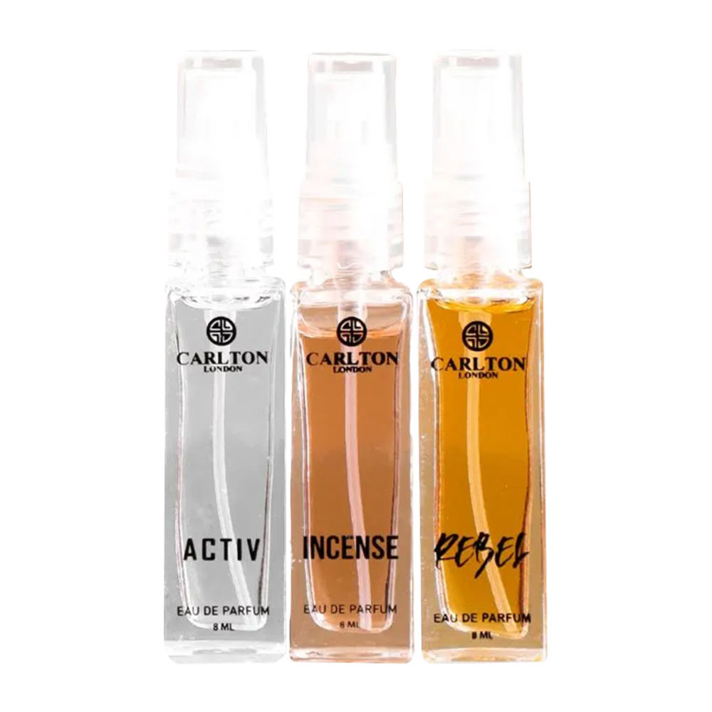 Buy Carlton London Perfume Men Incense, Rebel & Activ Perfume Combo Online