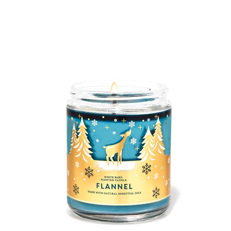 bath and body works flannel candle ingredients