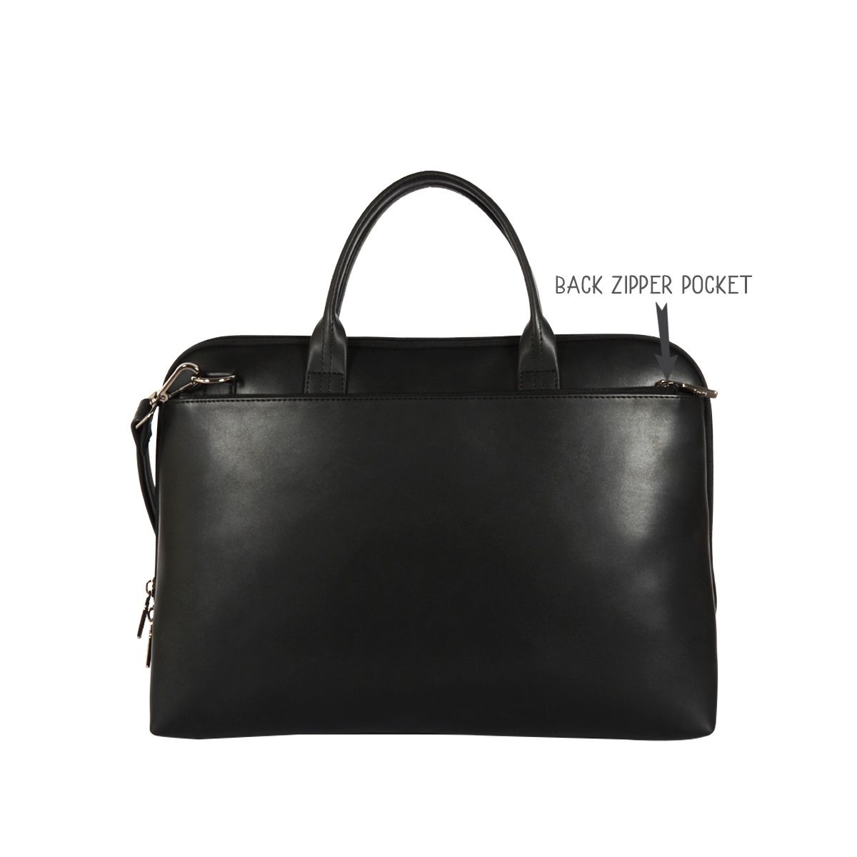 Buy Baggit Mentor Black Large Laptop Bag Online