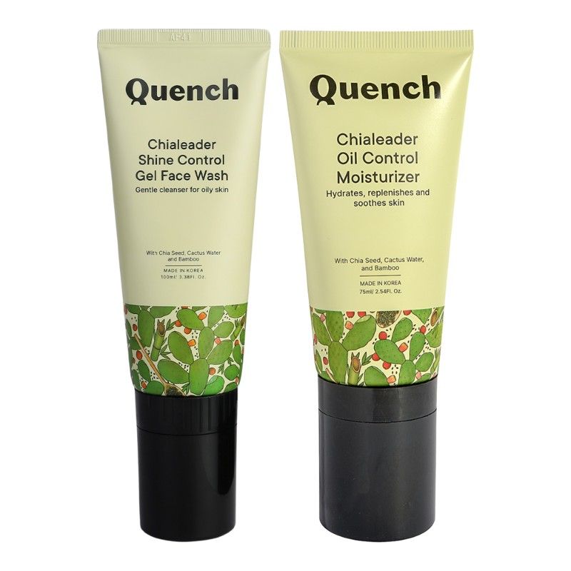 Quench Chialeader Shine Control Gel Face Wash And Oil Control