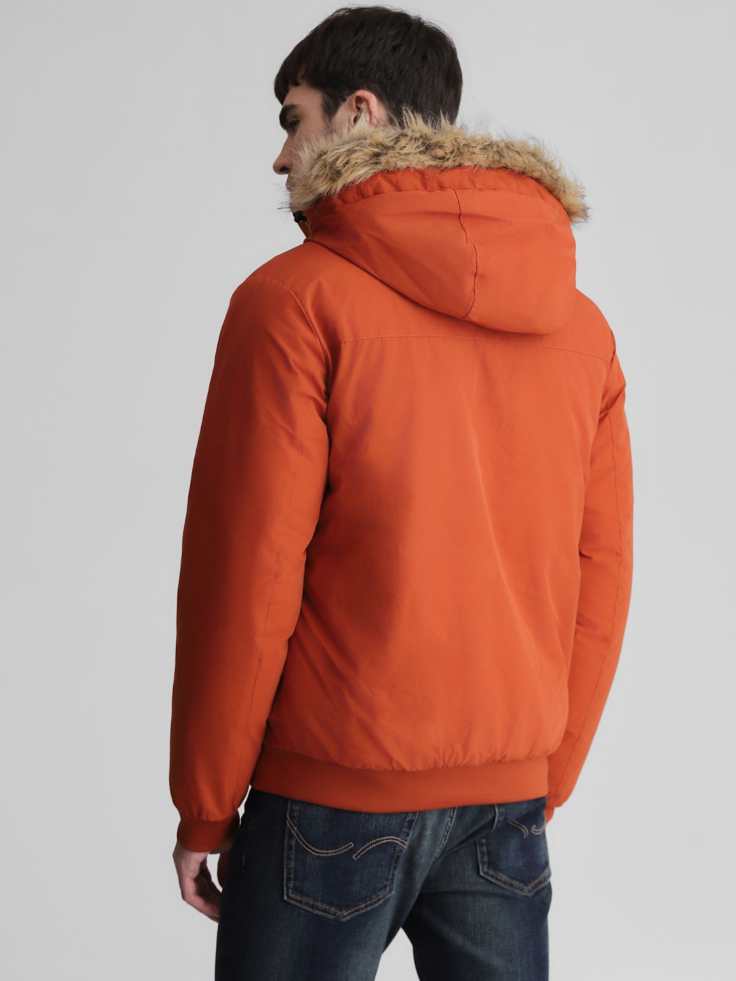 Jack and jones hot sale orange jacket