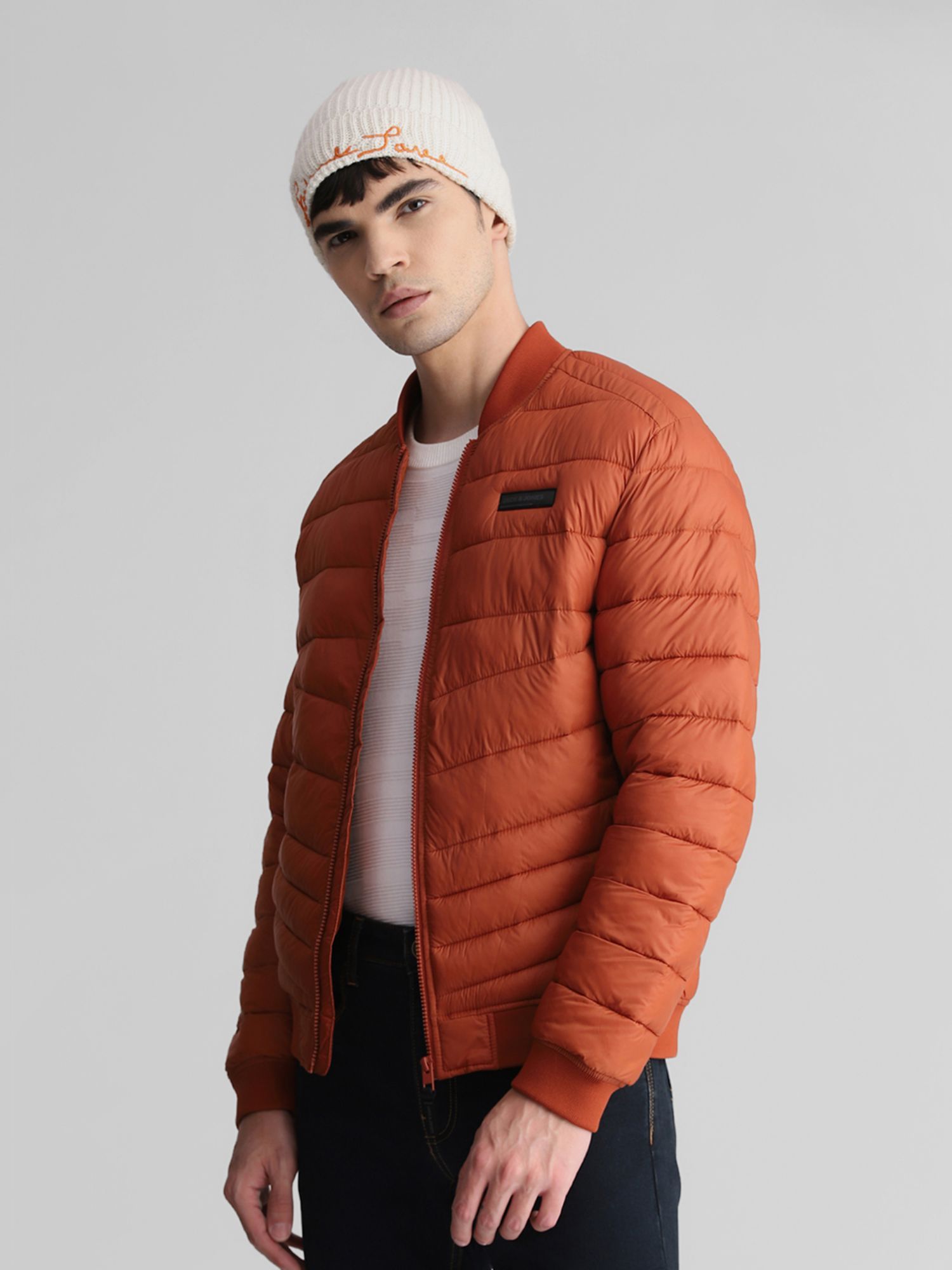 Jack and hotsell jones orange jacket