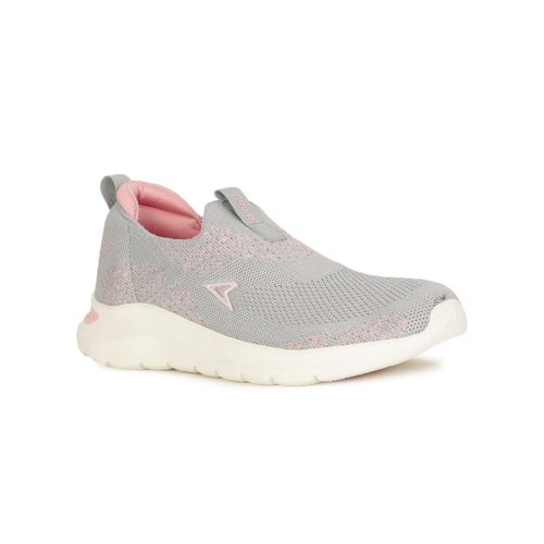 Power Grey Women Slip-On Sports Shoes (UK 7)