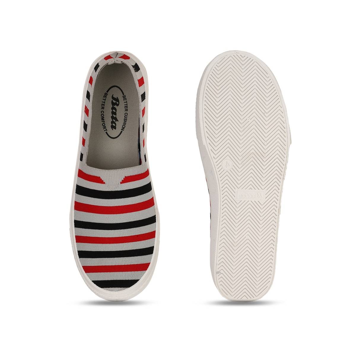 Buy Bata Multi-Color Women Slip-On Loafers Online