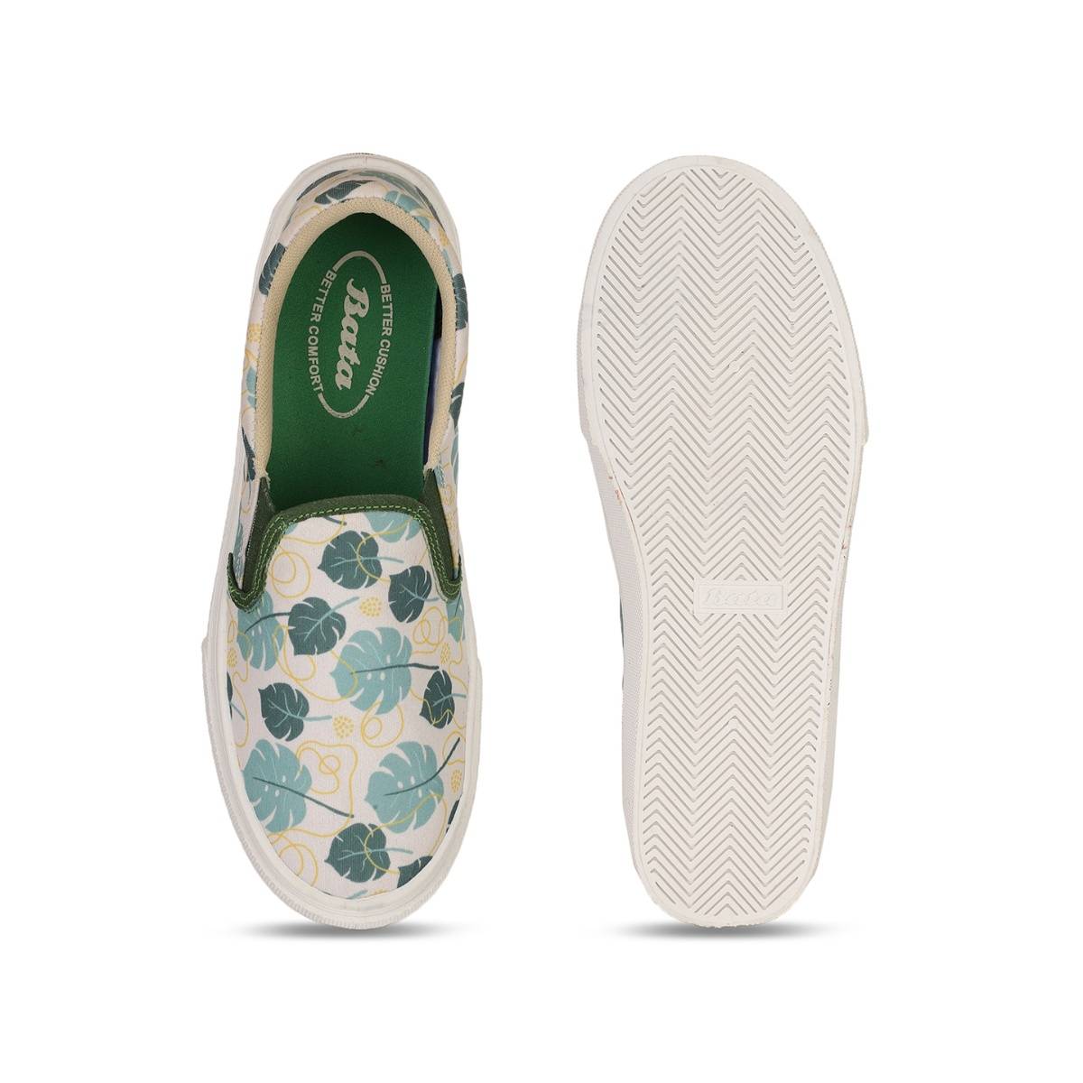 Buy Bata Multi-Color Women Slip-On Sneakers Online