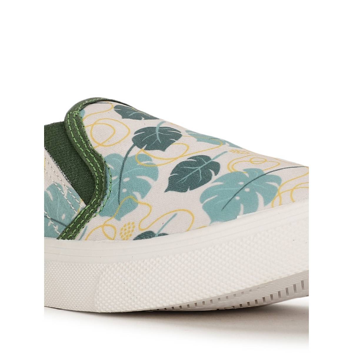 Buy Bata Multi-Color Women Slip-On Sneakers Online