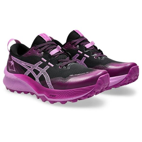 Buy ASICS Women Gel-Trabuco 12 Black/Purple Glow Running Shoes Online