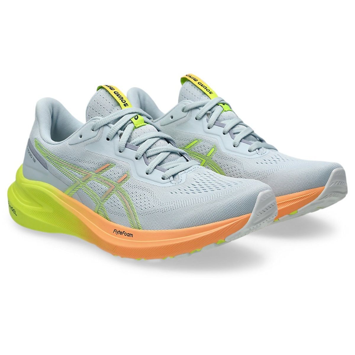 Buy ASICS Women Gt 1000 13 Cool Grey Safety Yellow Running Shoes Online