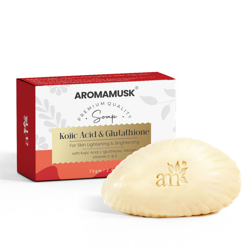 Buy AromaMusk Kojic Acid 1% Soap With Glutathione Online