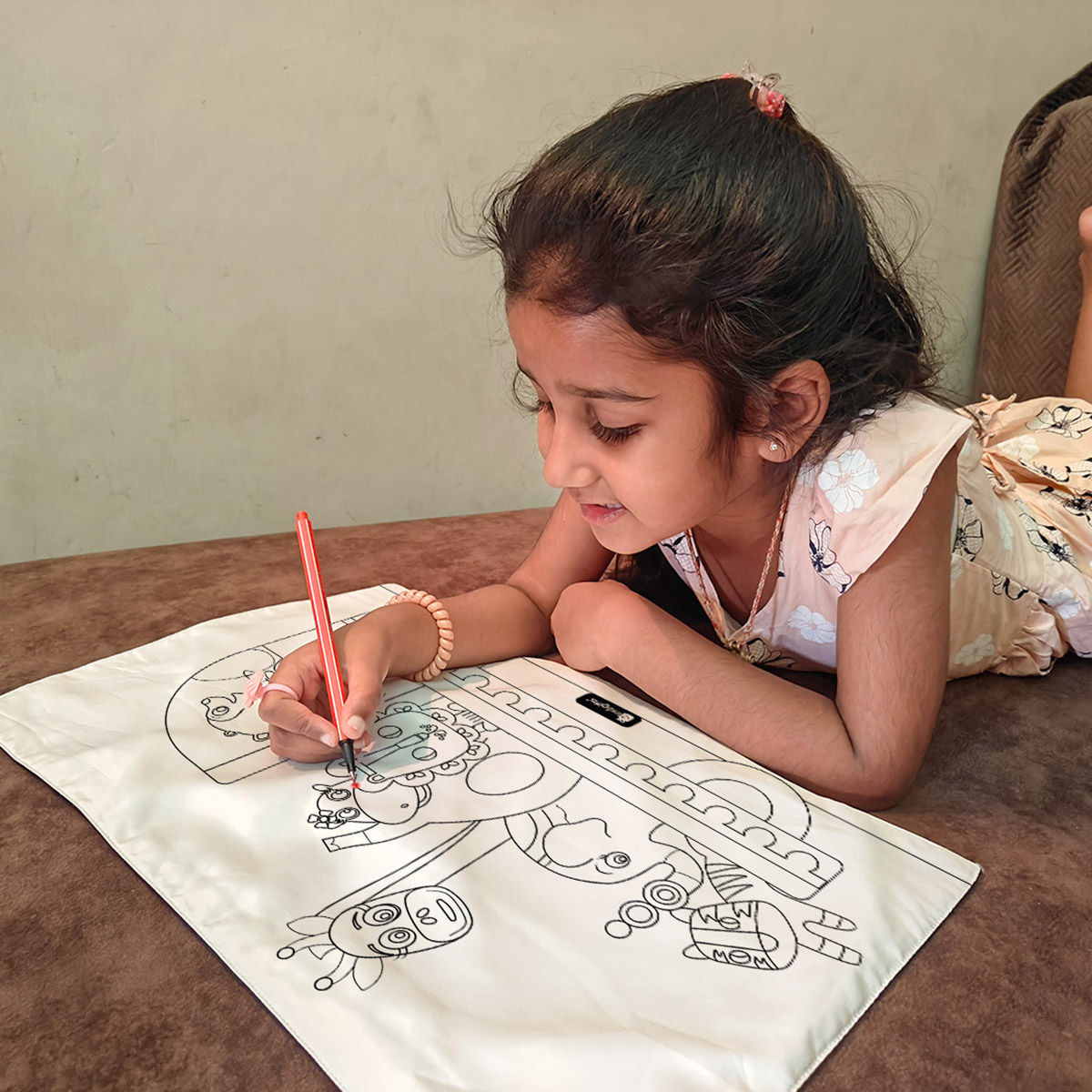 Buy Indigifts 2 Magic Reusable Pillow & 12 Diffrent Colors Set for Kids