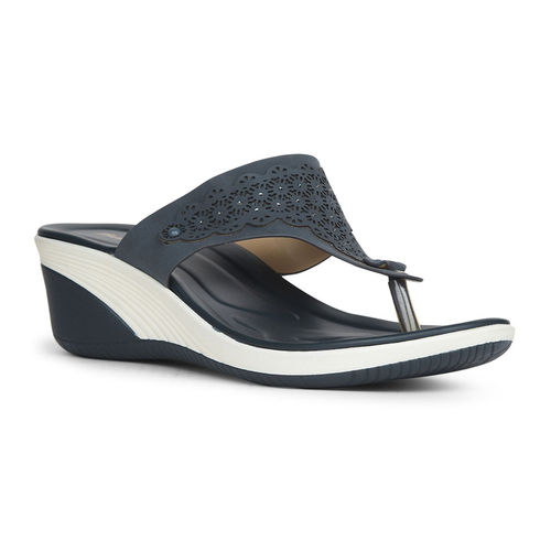 Buy Bata Women Blue Sandals Online
