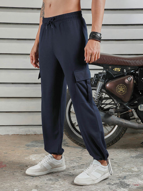 Buy High Star Men Smart Casual Summer Polyester Straight Fit Mid