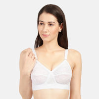 Buy Sonari Double Layered Non-Wired Medium Coverage T-Shirt Bra (Pack of 2)  - Black White at Rs.750 online