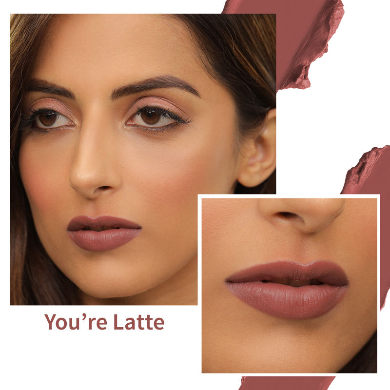 Nykaa So Creme! Creamy Matte Lipstick - You're Latte: Buy Nykaa So ...