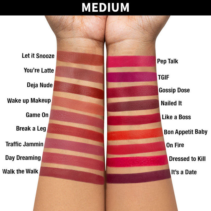 nykaa so creme lipstick swatches