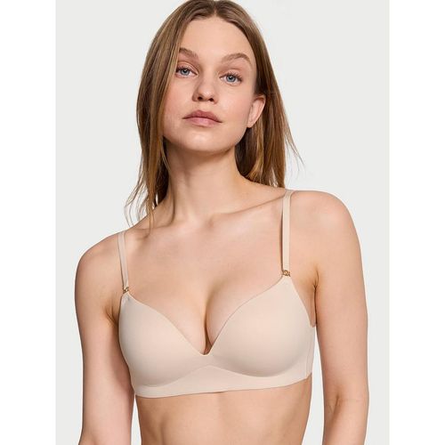 Victoria's Secret Love Cloud Wireless Push-Up Bra Cream (32D)