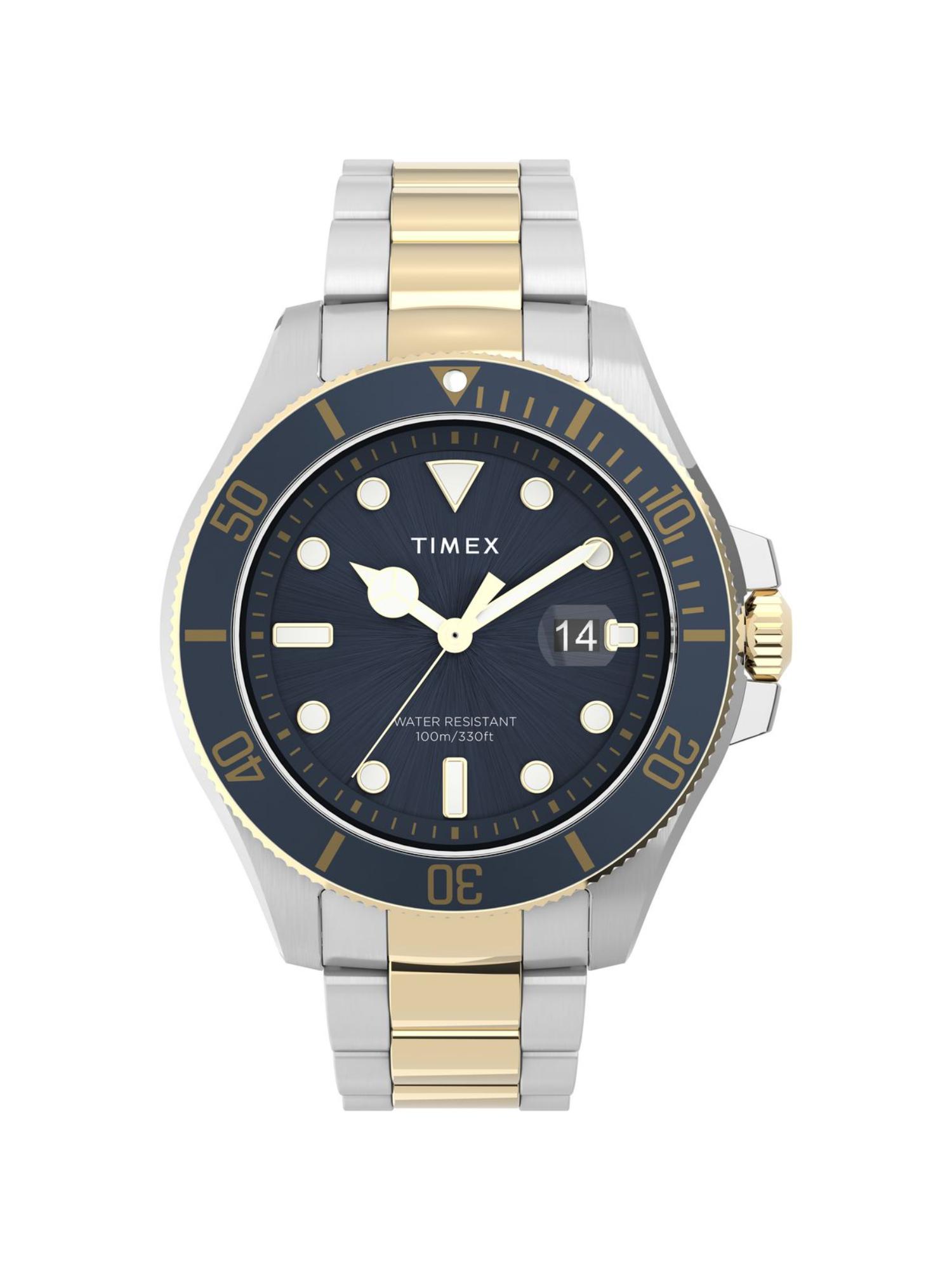 Buy Timex Harborside Coast Analog Navy Blue Round Dial Mens Wrist