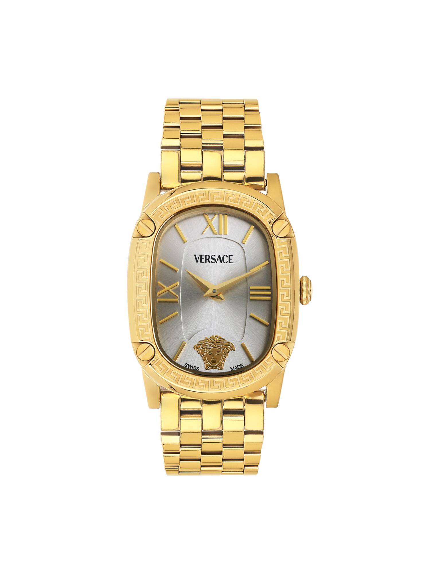 Versace Greca Couture 29X40 Mm White Dial Women Analog Watch- Ve1B01525 (M)