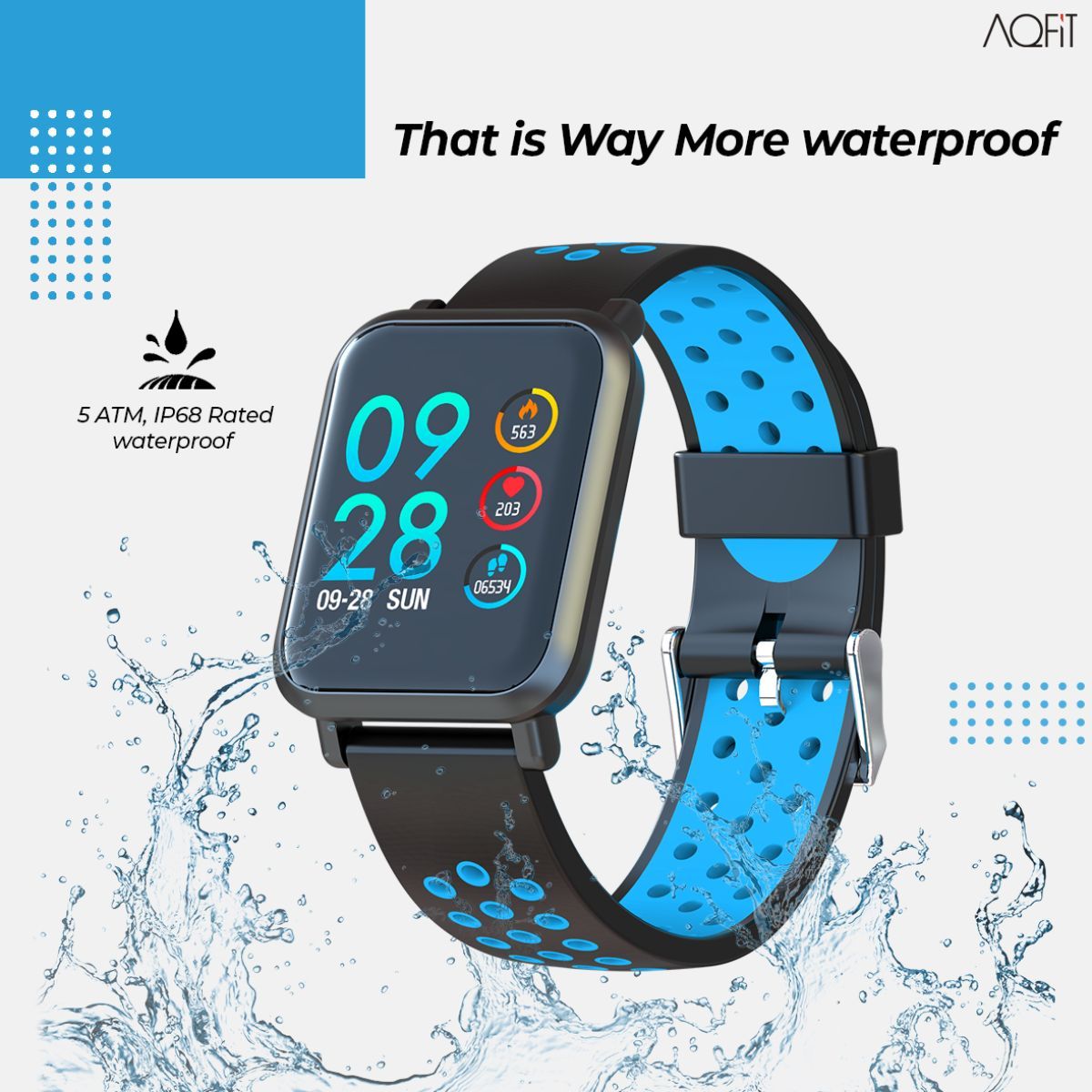 Aqfit smart watch w8 hot sale